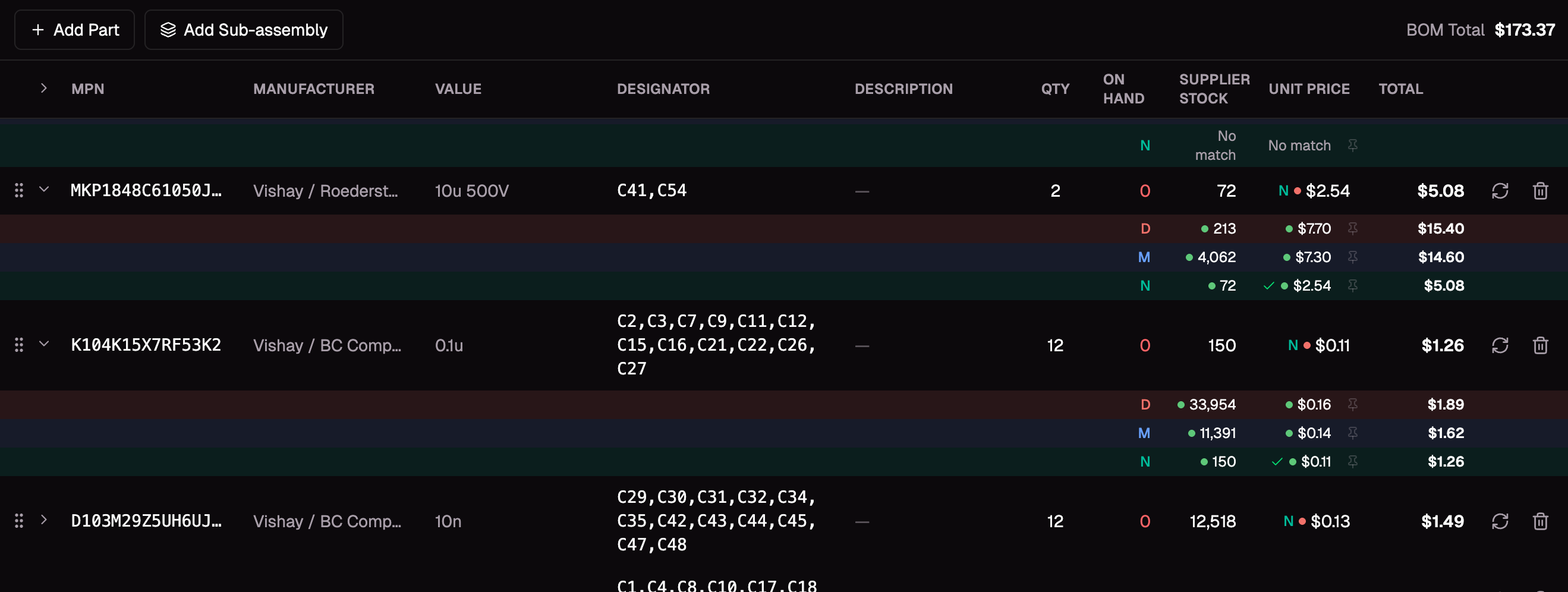 Price Comparison screenshot